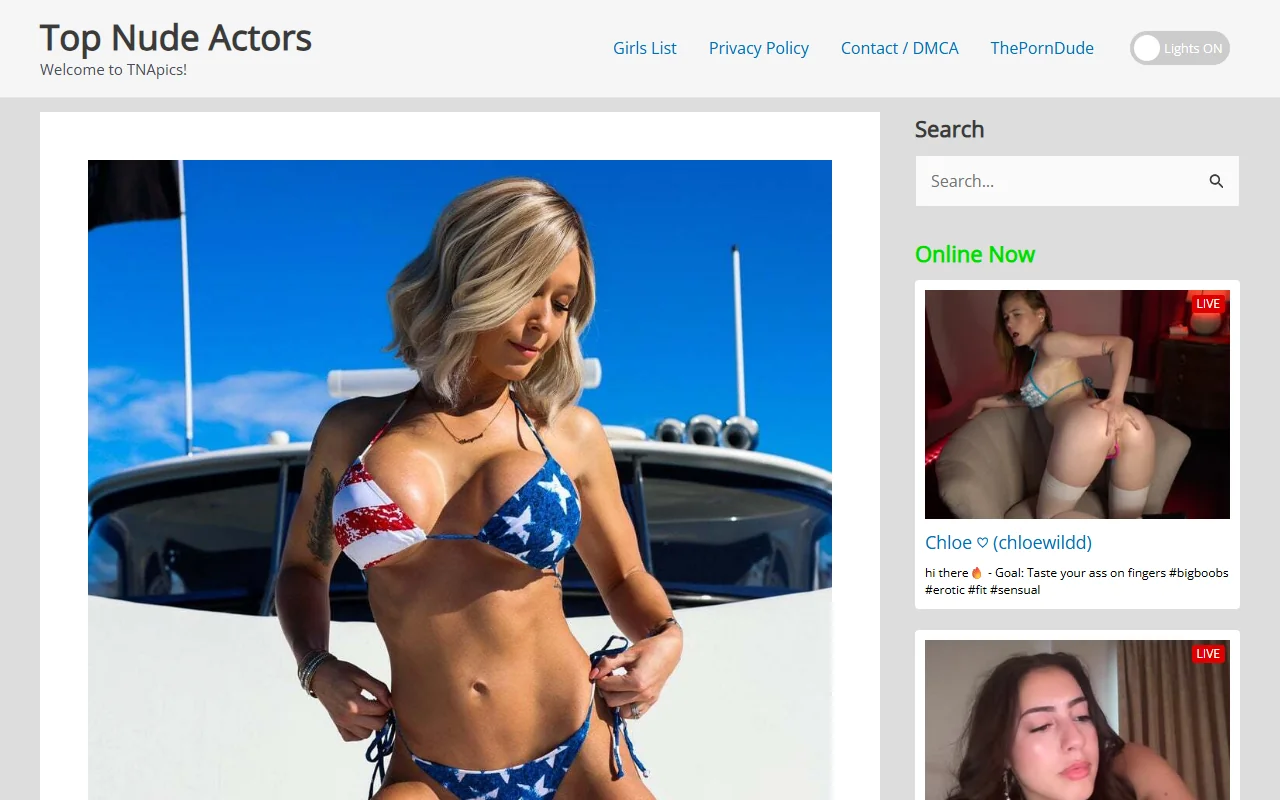 Screenshot of Tnapics